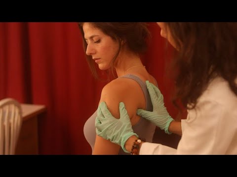 [ASMR] Shoulder Joint Exam with Julia (Medical Roleplay, Real Person)