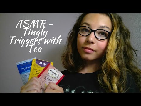 ASMR - Tea-Lightful Triggers - Crinkles, Water Sounds, Drinking, and More!