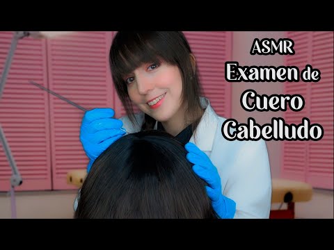 ⭐ASMR [Sub] Examen, Tratamiento y Masaje de Cuero Cabelludo en Español (Soft Spoken)
