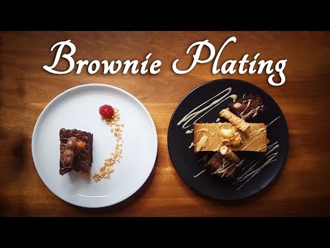 ASMR Playing with Brownies to Plate Them Roleplay