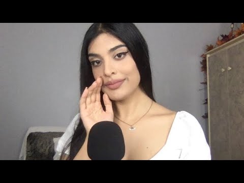 ASMR Raking and Scratching your Anxiety (Slow and Clicky sounds 👅)