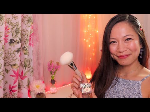 ASMR ❤️ Doing Your Makeup and Hairstyle for a Date ❤️