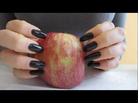 ASMR: scratching and nail resistence with an apple (FULL VERSION)