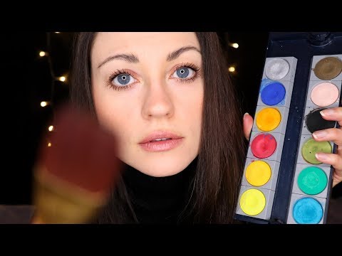 [ASMR] PAINTING YOUR FACE on a Childrends Birthday Party - Relaxing Roleplay