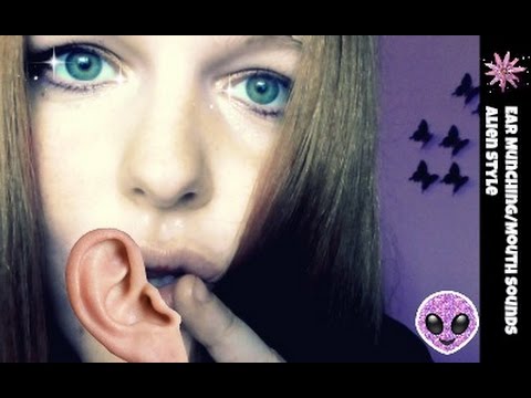 [ASMR] Alien Shapeshifter Munchies on Your Ears Role Play 👽 Fast Mouth Sounds, [Binaural]