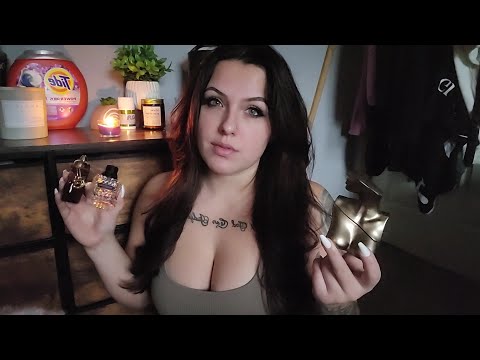 ASMR- Perfume Collection Tapping & Scratching!