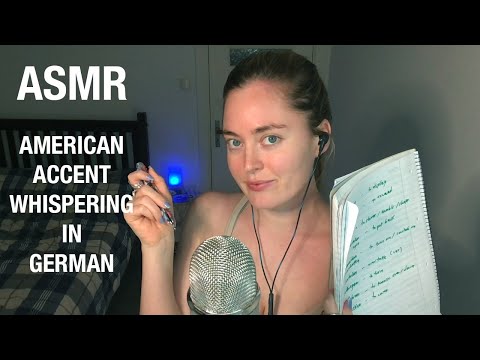 ASMR | American Learns 10 Popular German Words 💤