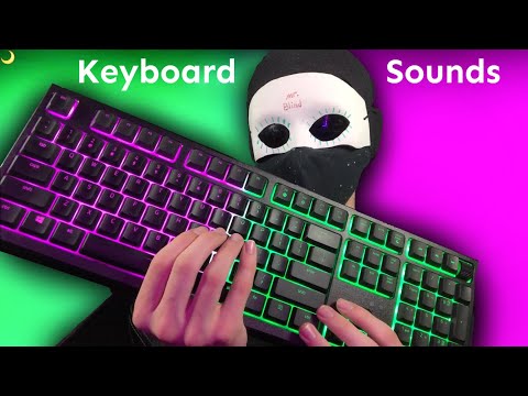 ASMR RELAXING AND AGGRESSIVE KEYBOARD SOUNDS