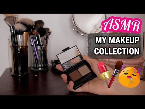 ASMR My Makeup Collection - Whispered