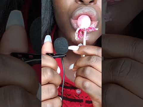 ASMR lollipop wet mouth sounds #mouthsoundsasmr, #asmrmouthsound,#asmr