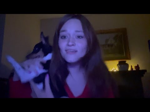 ASMR With my Puppy *chaotic* 🐶 Hand movements and Doggy Triggers