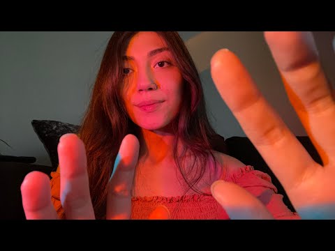 ASMR fast & chaotic hand movements with *tingly* trigger words *lofi*
