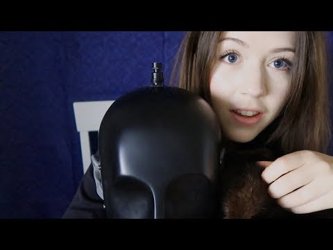 ASMR Scratching and touching different fabrics