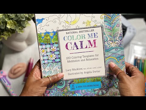 ASMR Color With Me (Color Me Calm) 🎨