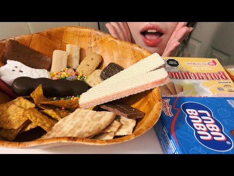 ASMR | 🇺🇸🇲🇽 (sub ⭕️) Snacks Mukbang 미국, 멕시코 과자를 먹어보았다!! korean eatingsound 😋