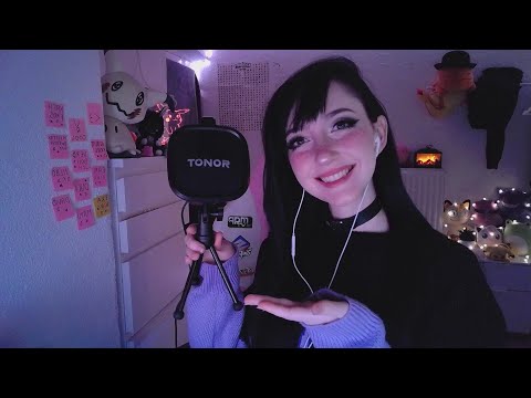 ASMR ☾ 𝒕𝒆𝒔𝒕𝒊𝒏𝒈 𝒂 𝒏𝒆𝒘 𝑴𝒊𝒄 [bubble wrap, phone tapping, cork & more on the new Mic] | gifted by TONOR