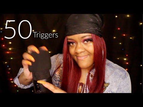 ASMR 50 Fast and Aggressive Triggers in 50 Minutes⚡♡