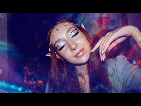 Greek Asmr - Fairy Finds and Rescues You On Rainy Night At The Fairy Forest🧚‍♀️🧚‍♀️💜🤍