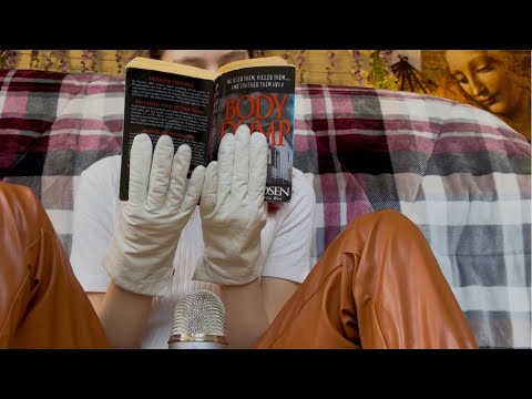 ASMR Leather Pants and A Book