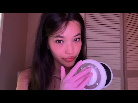 ASMR Friend Cleans Your Ears!💕Proper Ear Cleaning, Latex Gloves, Ear Massage!