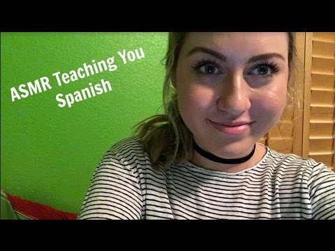 ASMR: Teaching You Spanish Words (soft speaking)