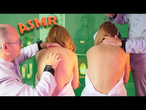 ASMR REAL Person Hair Play & Skin Tracing with Metal Tingle Tools
