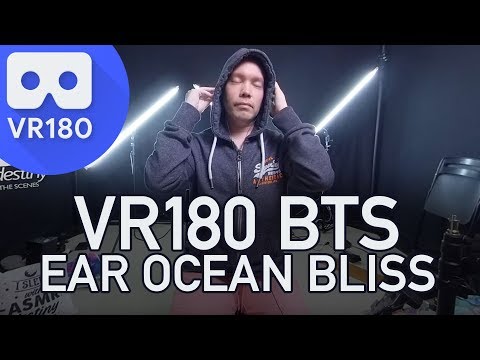 ASMR EAR BRUSHING BLISS 👏 Behind The Scenes VR180, 3D, Relaxing, Virtual (6K)