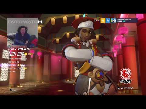LIVE Letsplay Overwatch Competitive  Nomnomsammieboy Hangout