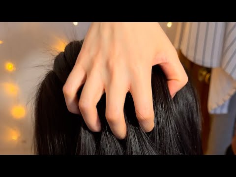 ASMR Scalp Scratching + Hair Brushing in 4K VERTICAL VIDEO FOR MAXIMUM TINGLES!! 🤯