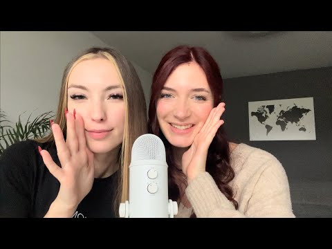 ASMR but close-up ear to ear whispering trigger words (relax, sleep, douglas…)