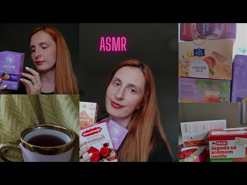 ASMR - Kolekcija čajeva | Soft Spoken 🍵💤 (mnogo tapkanja)