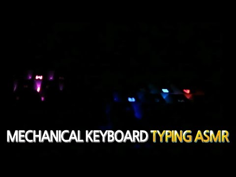 [No talking] Mechanical keyboard typing ASMR, 청축 기계식 키보드 타이핑 ASMR