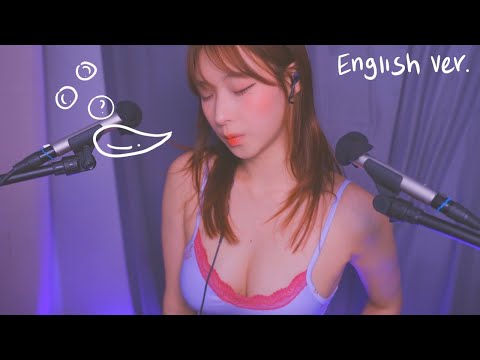 [ASMR] Your Korean GF helps you Meditate! English ver. 🧘🏻💨마음이 복잡할때 명상해요 영어버전!