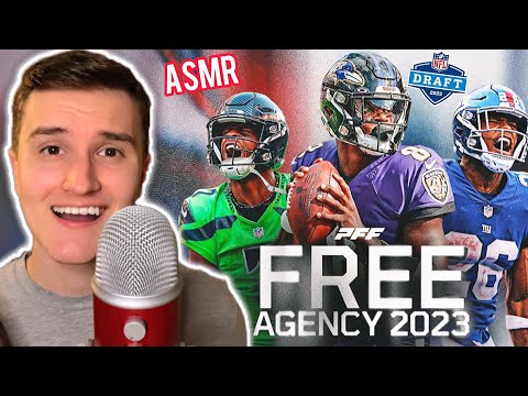 [ASMR] NFL Football Free Agency + Trades Recap 🏈💤