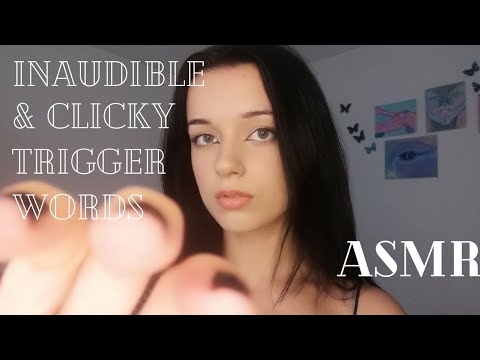 ASMR | Clicky & inaudible Trigger Words (Trym's Custom Video)