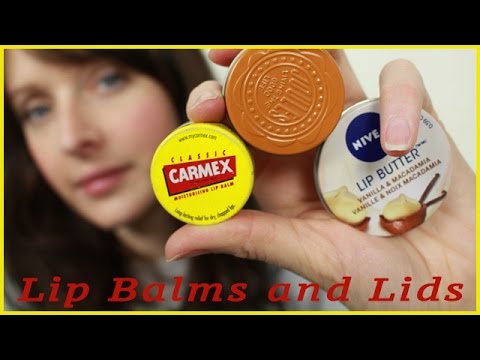 ASMR - Lip Balm - My Collection (opening and closing lids)