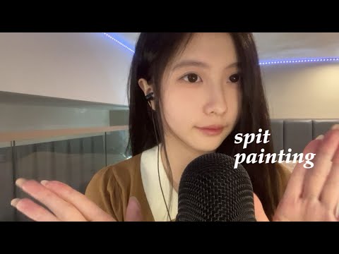 ASMR | Spit Painting 🎨