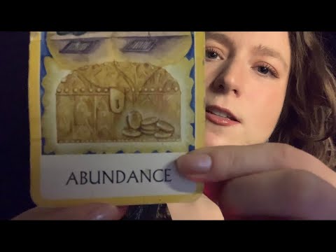 ASMR Reiki Session | Energetic Healing for Abundance (hand movements, crystals, oracle card reading)