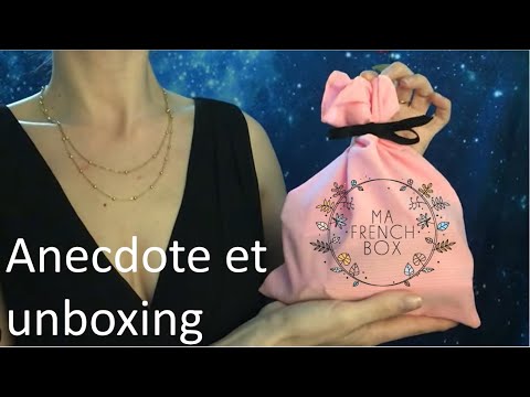 ASMR * Anecdote et unboxing Mafrenchbox * produits français bio