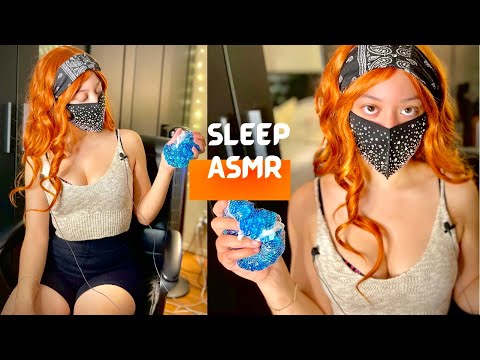 ASMR SLEEP 😴 RELAXING MOUTH SOUNDS👄, TAPPING AND TRIGGERS TO PUT YOU TO SLEEP IN LESS THAN 10 Mins