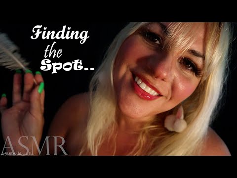ASMR Finding the SPOT 😳 sensitive personal attention ❤️ for sleep and tingles