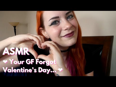 ASMR Your GF Forgot Valentine's Day | Planning The Perfect Date | Soft Spoken RP