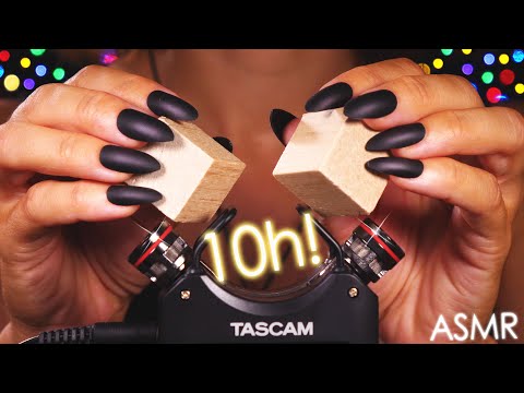 [ASMR] 99.99% of YOU Will fall Asleep 😴 Wood Tapping & Scratching for Deep Brain Relax (No Talking)