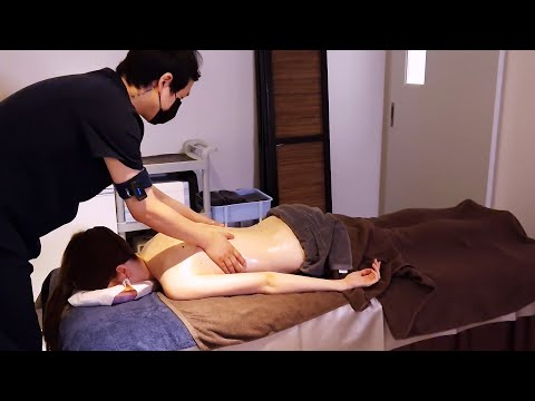 Easing the Tension: A Model's Back Massage Experience (no 🩲 this time)