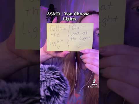 You Choose - Lights | part 1