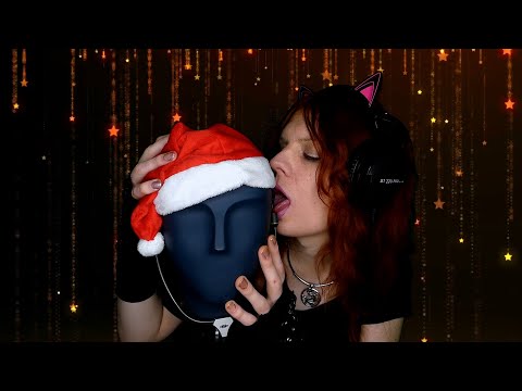 ASMR | Ear Licking And Sucking At Christmas (No Talking) | Mouth Sounds