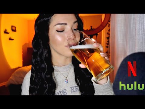 ASMR - What I've Been Watching Ramble w A Beer