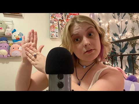 ASMR chaotic focus on me pay attention + grasping objects + red light green!💡