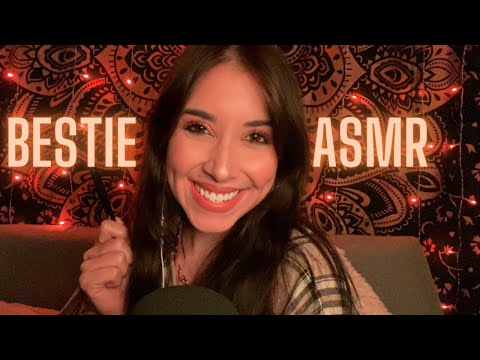 ASMR Bestie does your eyebrows | PERSONAL ATTENTION ASMR