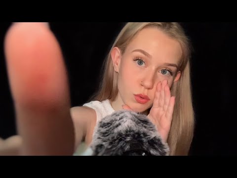 ASMR | Repeating Trigger Words, Soft Kiss Sounds, Hand Movements